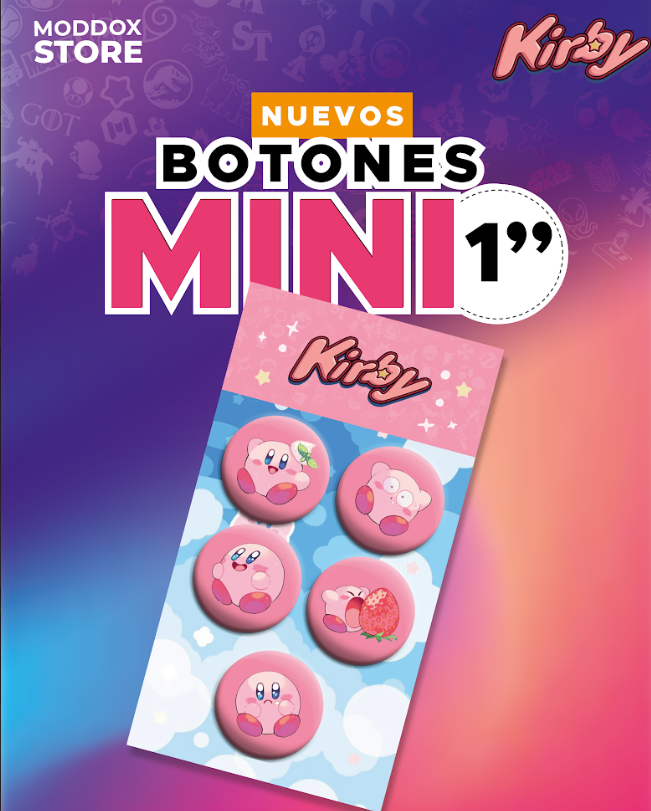 Set Botón Pin | Kirby