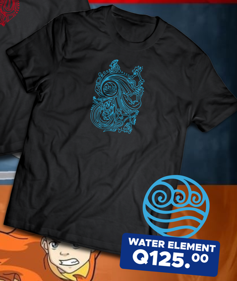 T-shirt | Avatar TLAB | Fire, Water, Eart & Air