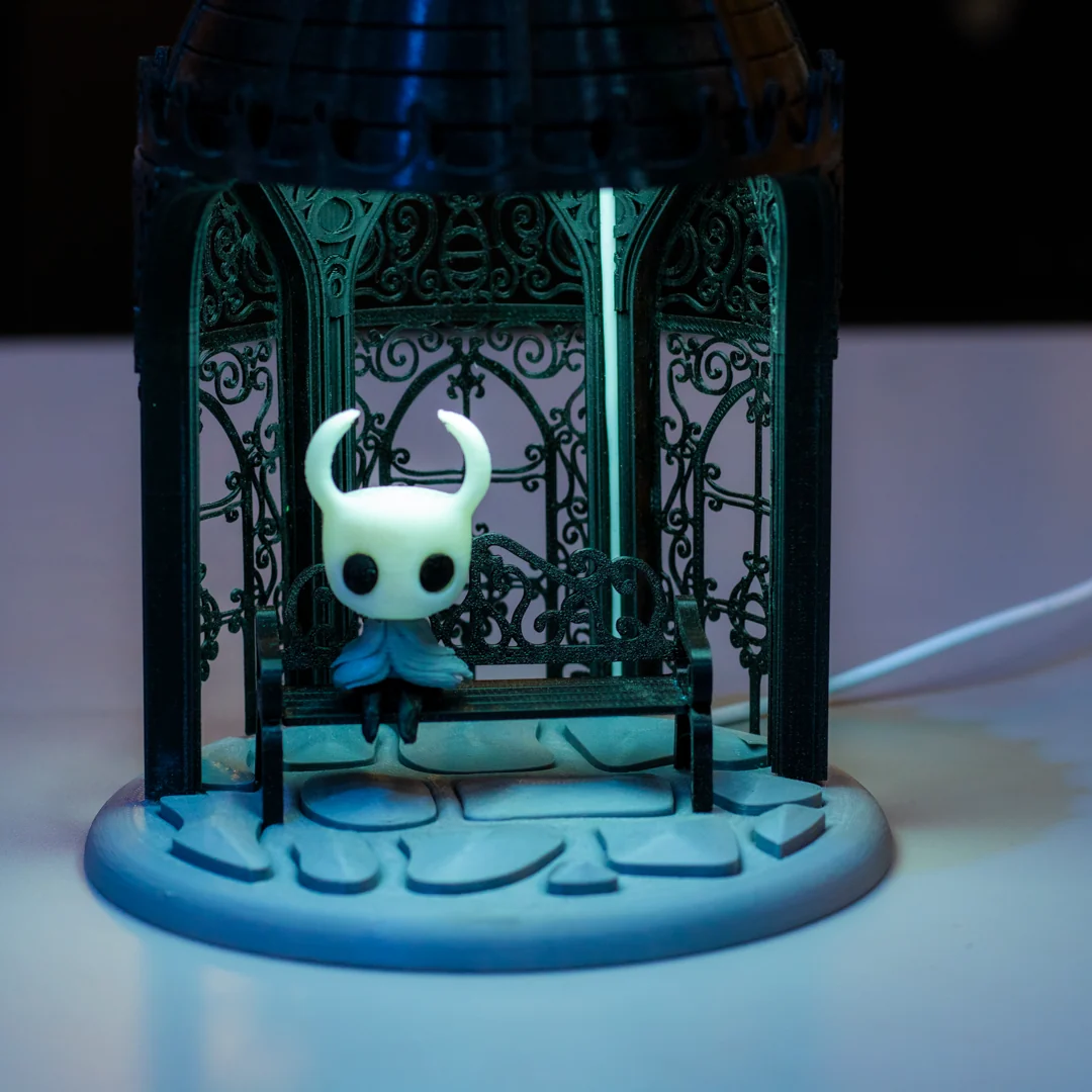 Lámpara | hollow knight | banca