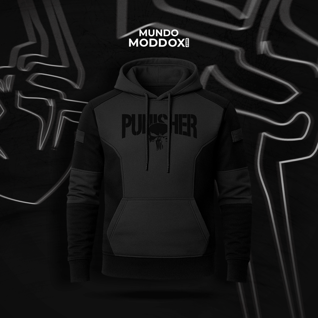 Hoodie | The Punisher | Black Skull