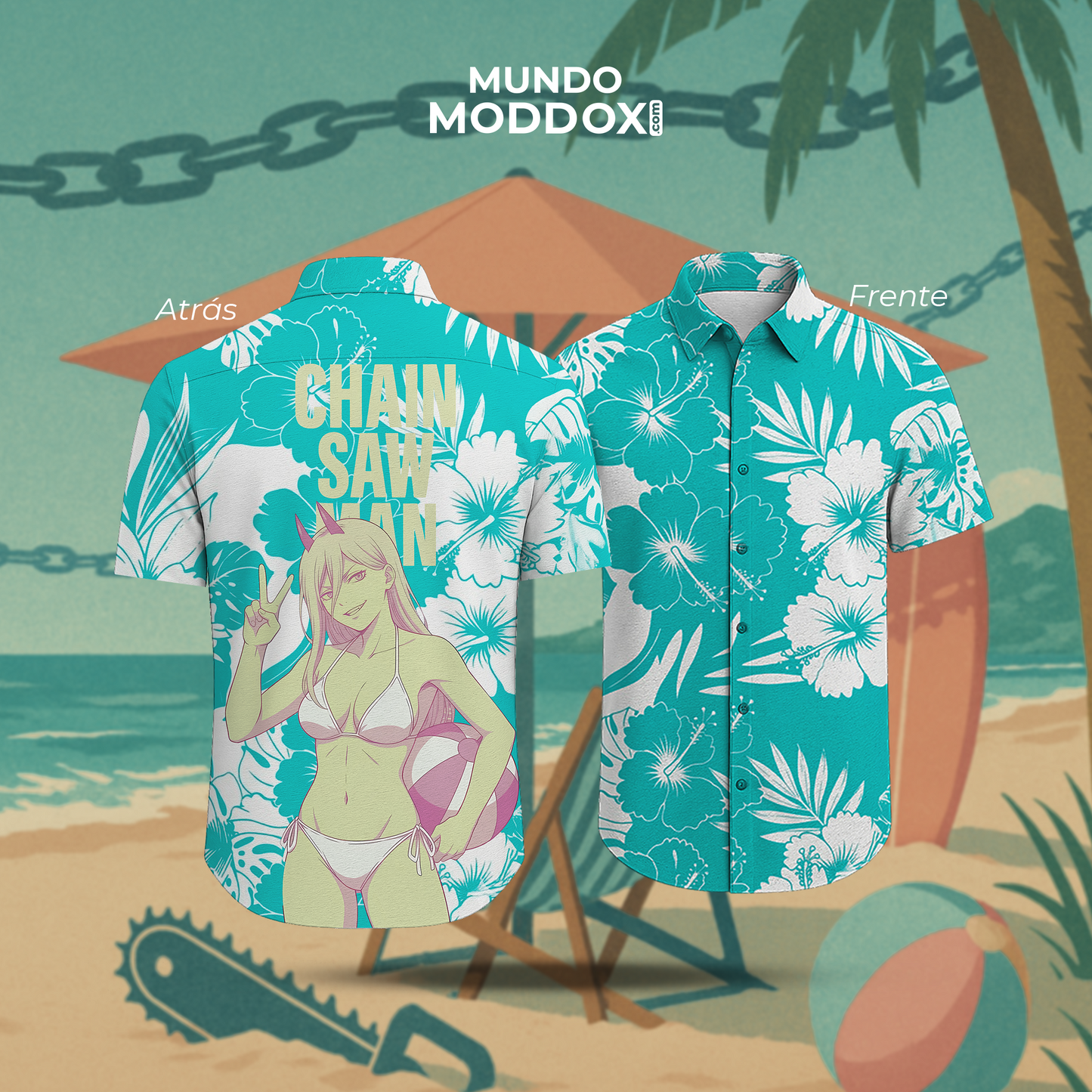 Camisa | Chainsaw Man | Power Summer