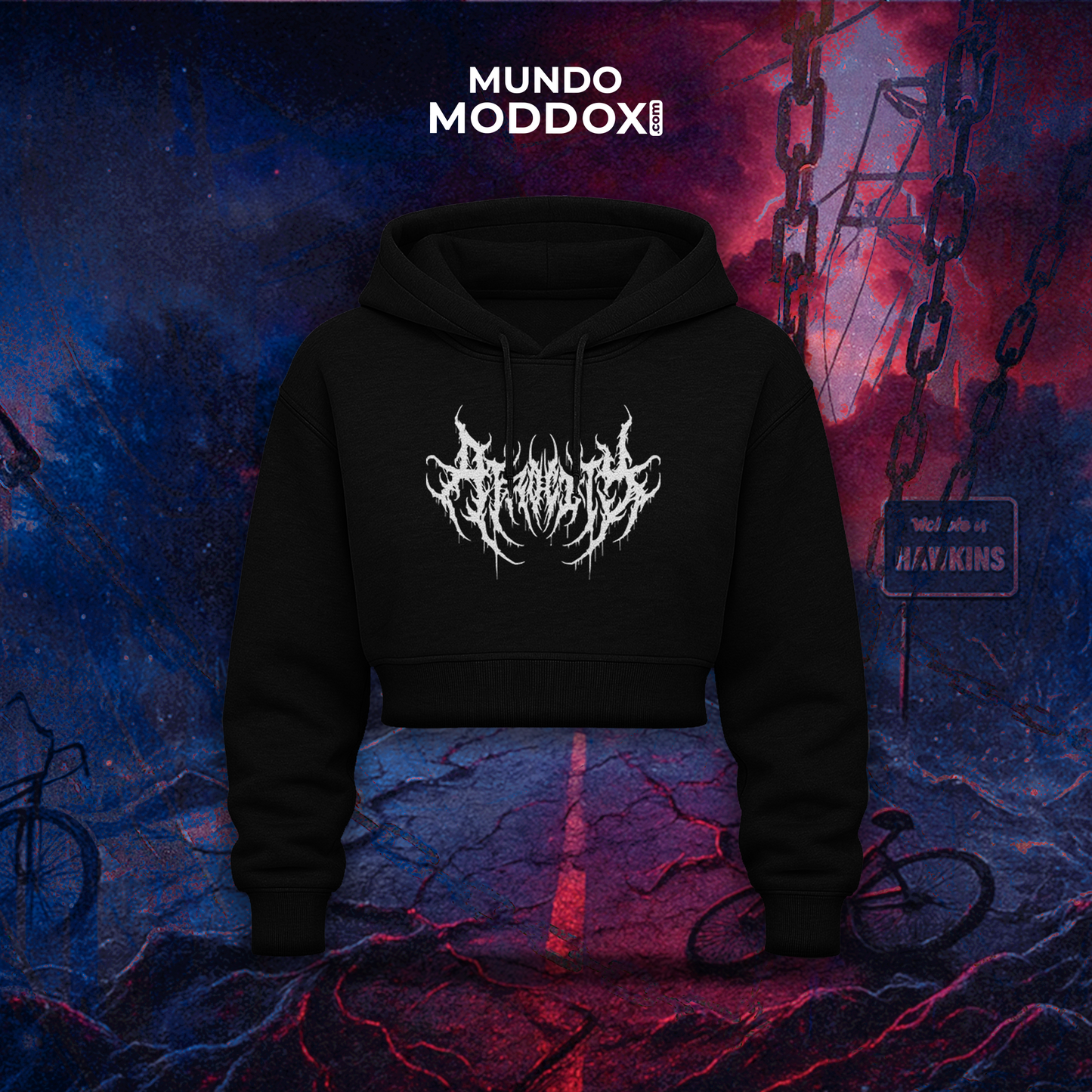 Hoodie | Stranger Things | Metal