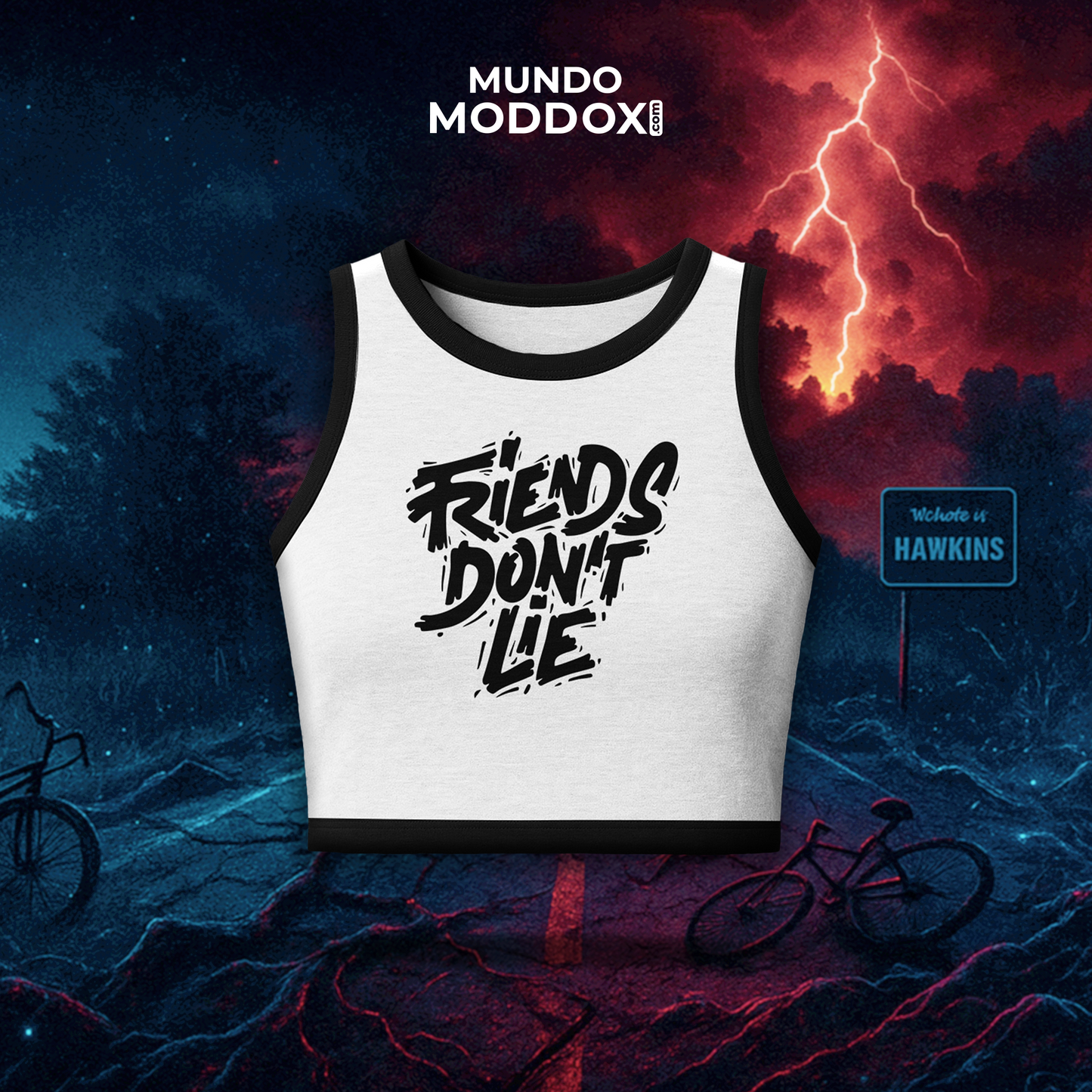 Crop Top | Stranger Things | Dont Lie