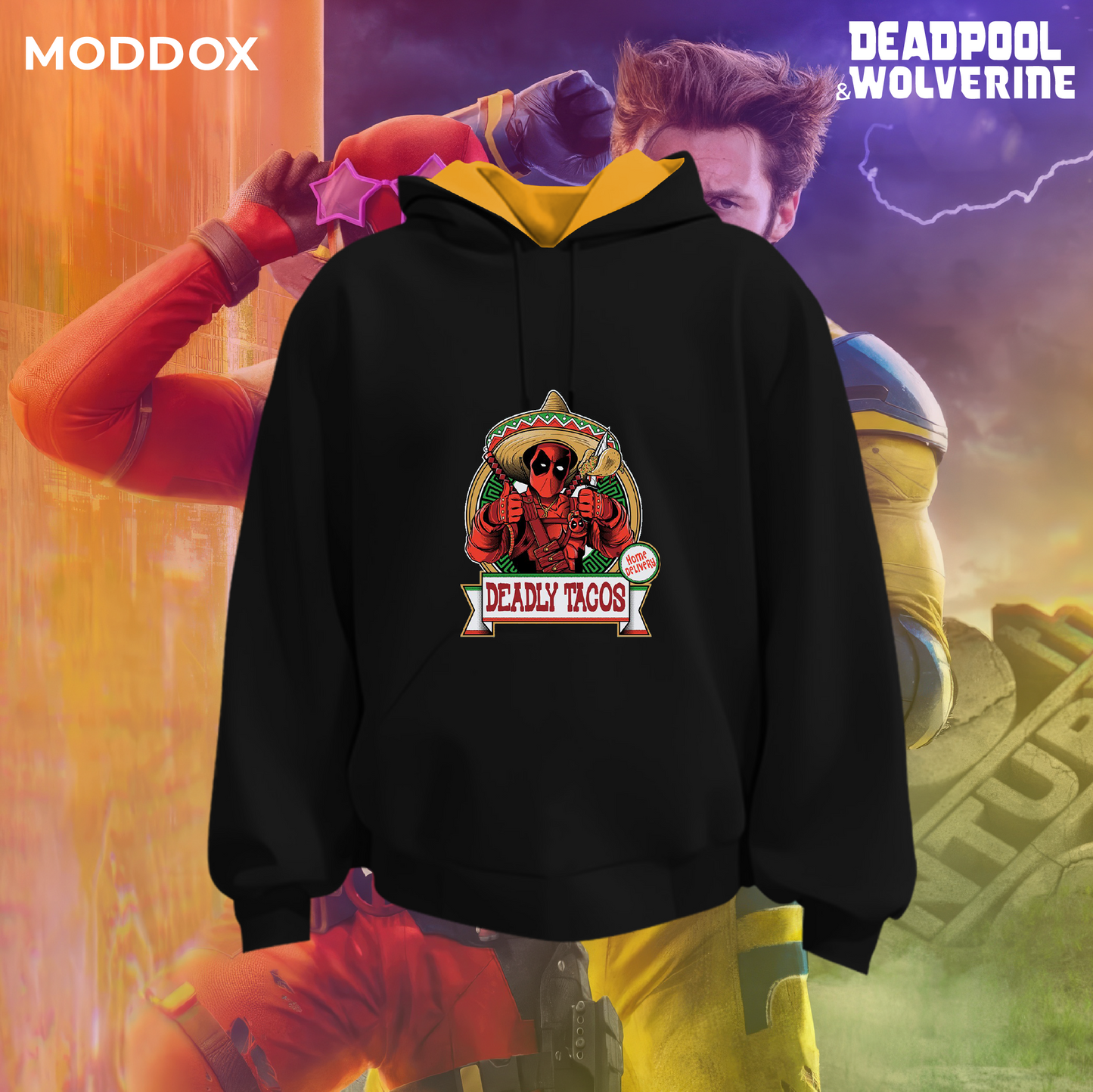 hoodie | Deadpool | Deadly Tacos