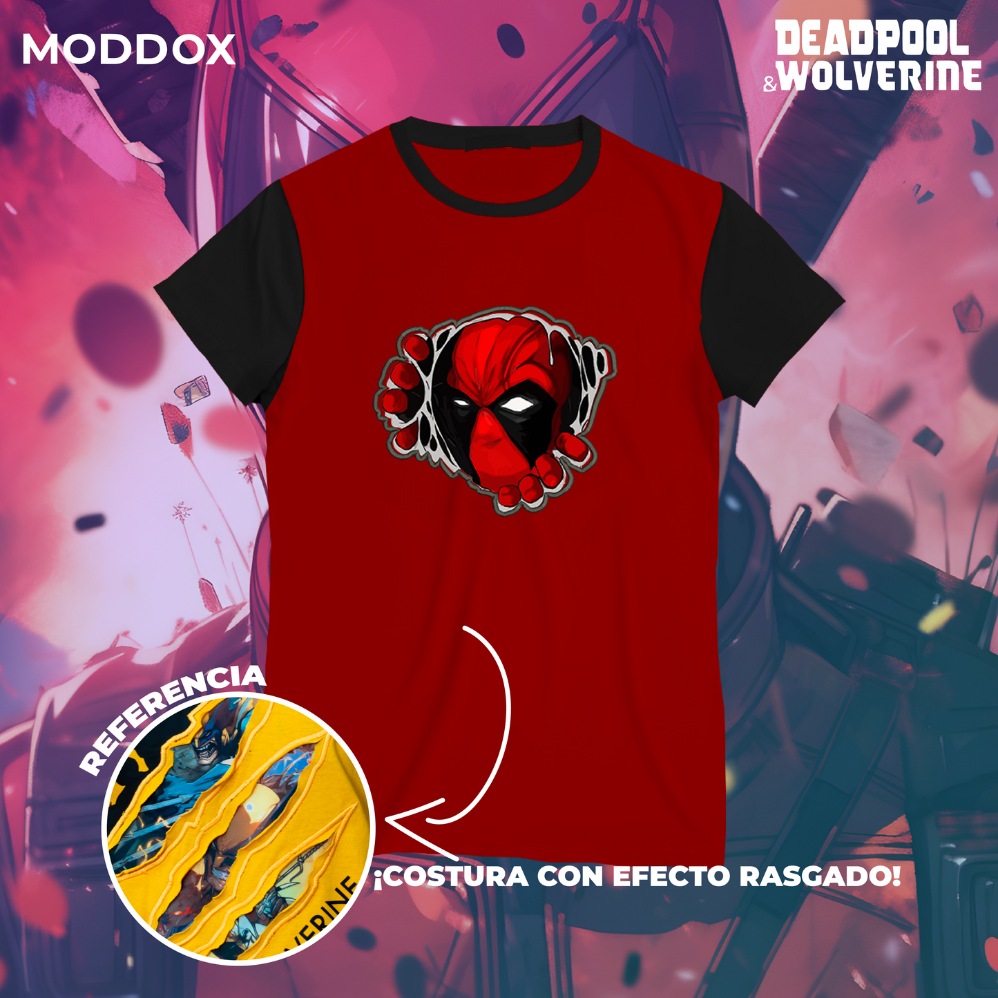 T-shirt | Deadpool | escape