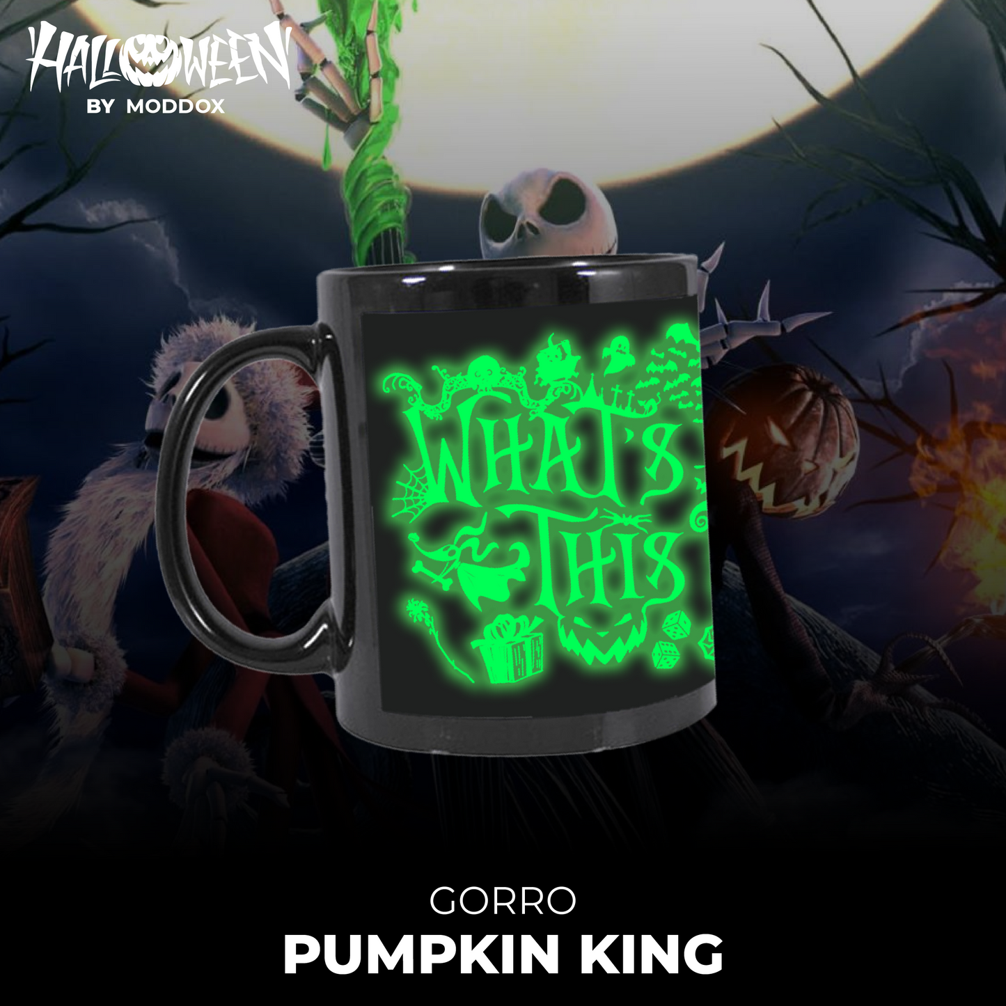 Taza | Jack Skellington | Pumpkin King