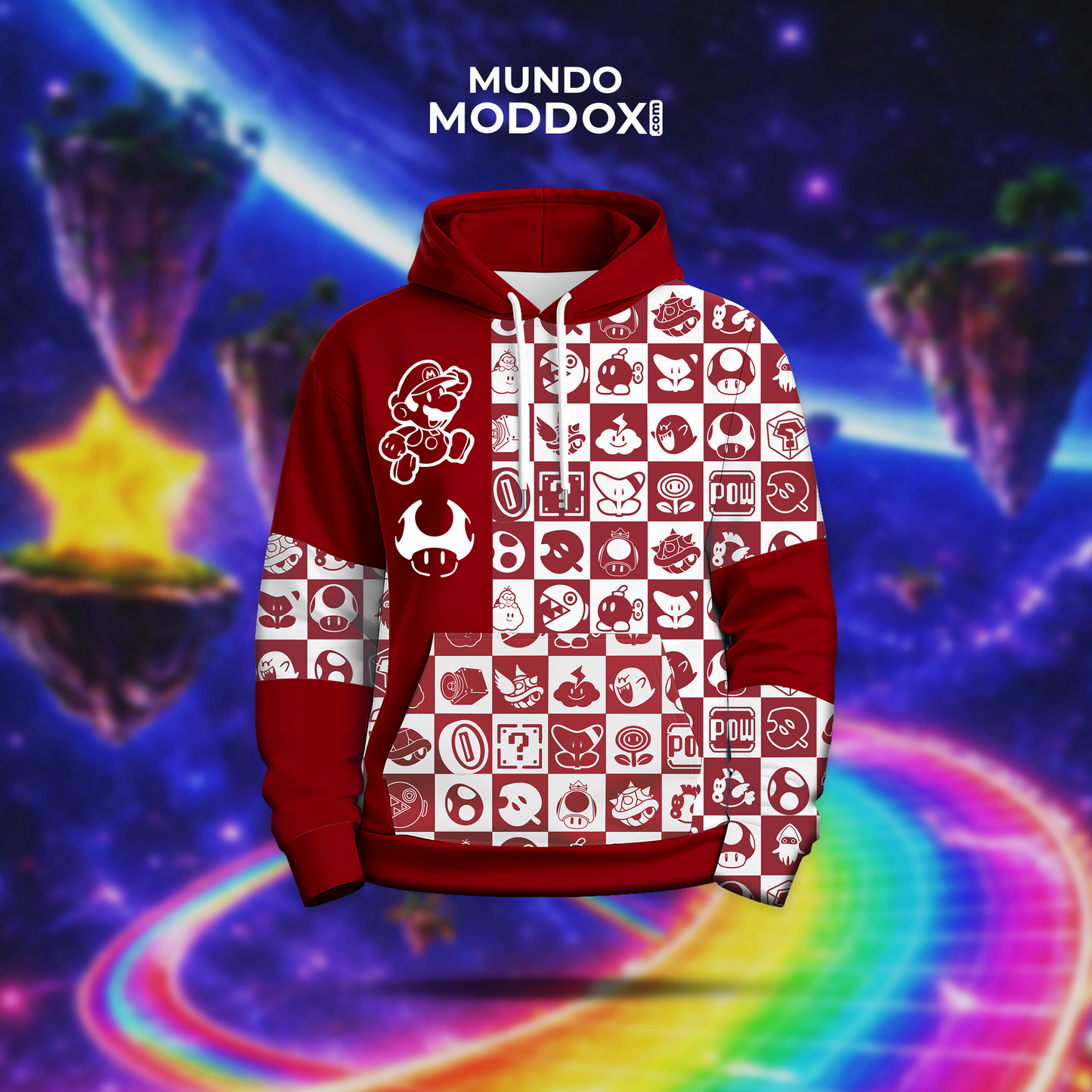 Hoodie | Mario Bros | Power Ups