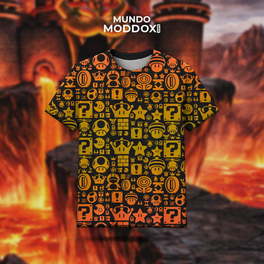 T-shirt | Mario Bros | Items luck