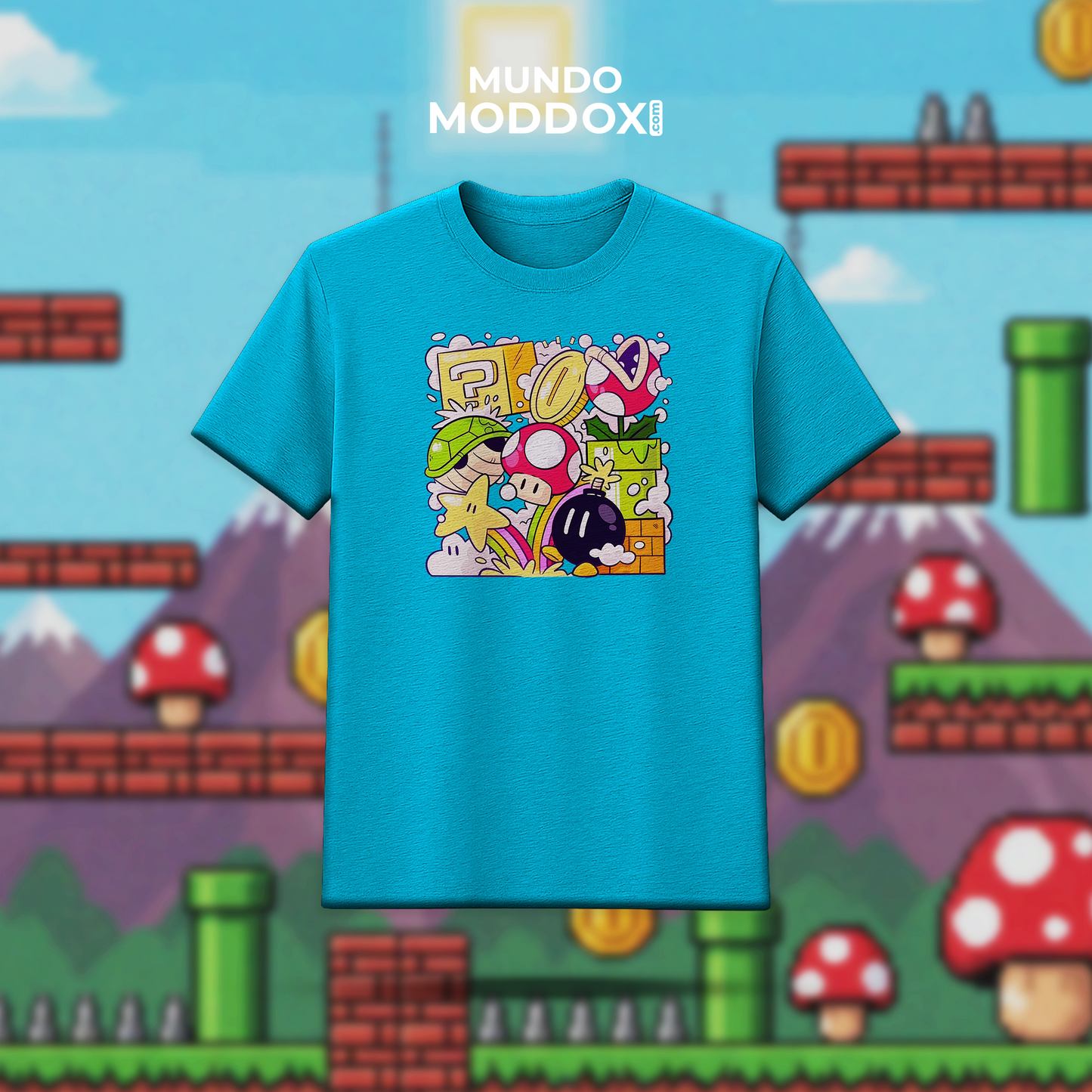 T-shirt | Mario Bros | kingdom
