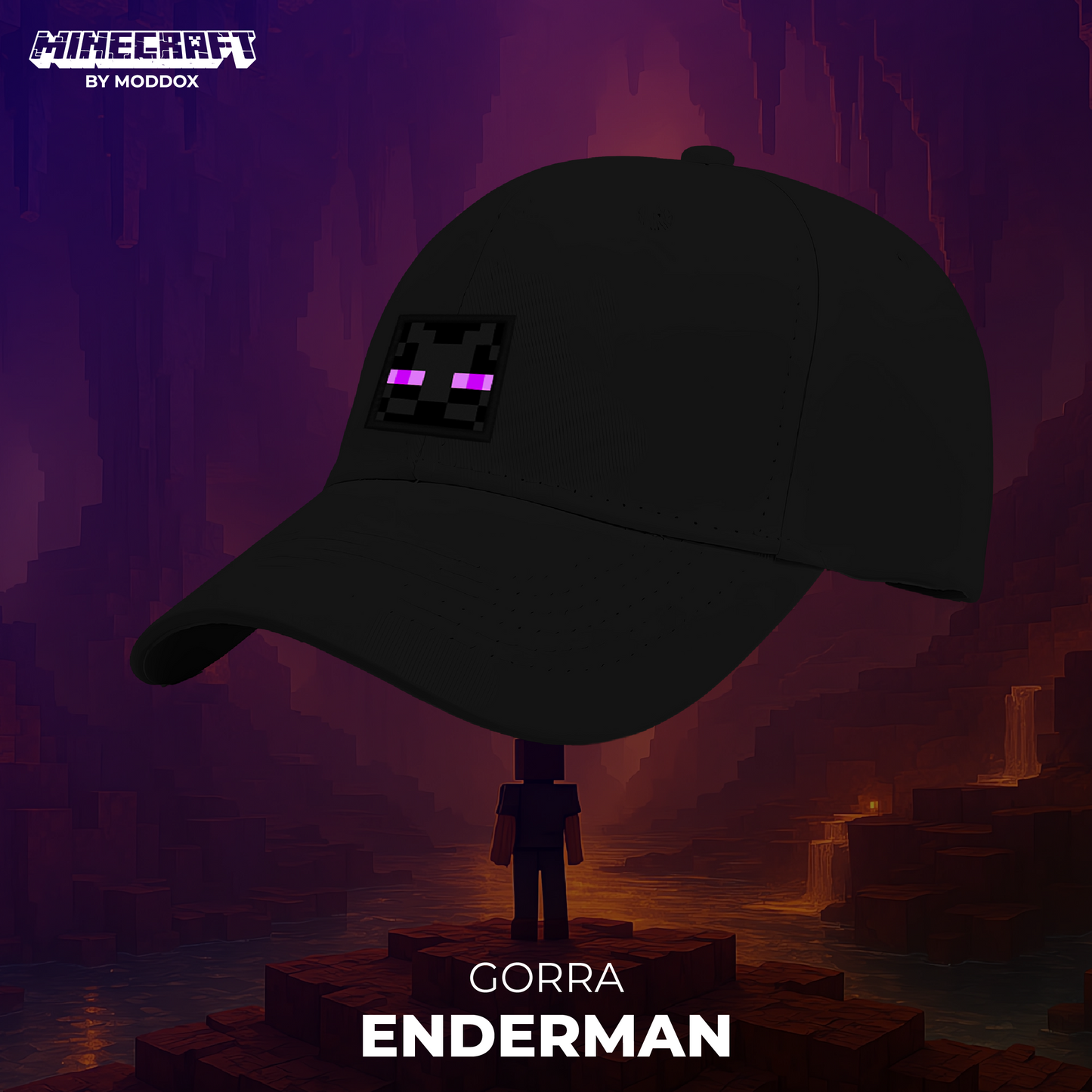 Gorra | Minecraft | Enderman
