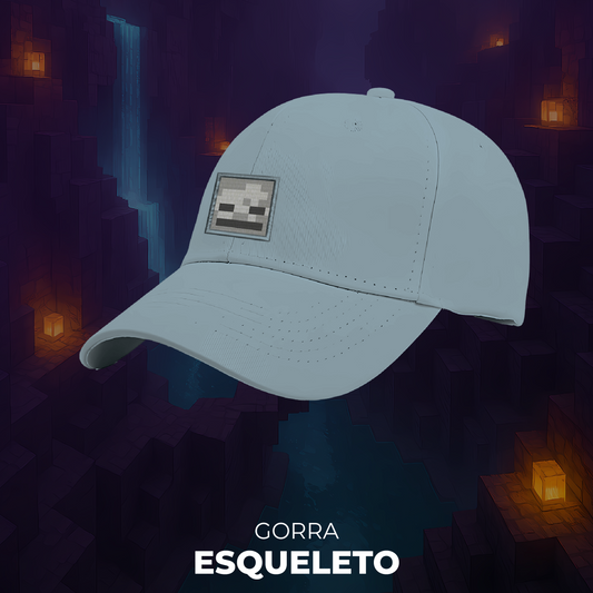 Gorra | Minecraft | Esqueleto