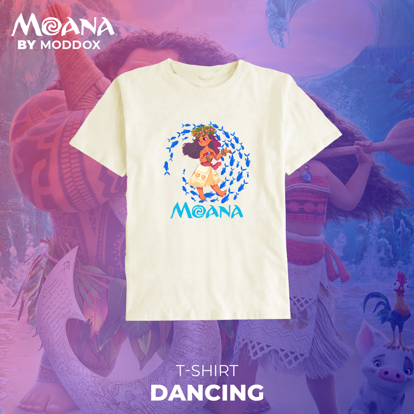 T-shirt | Moana | Dancing