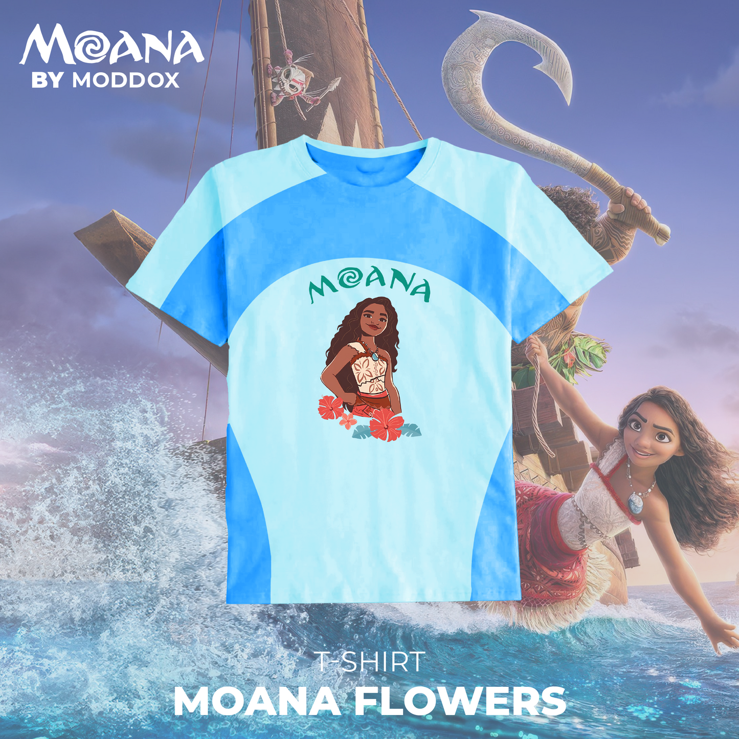 T-shirt | Moana | Moana Flowers