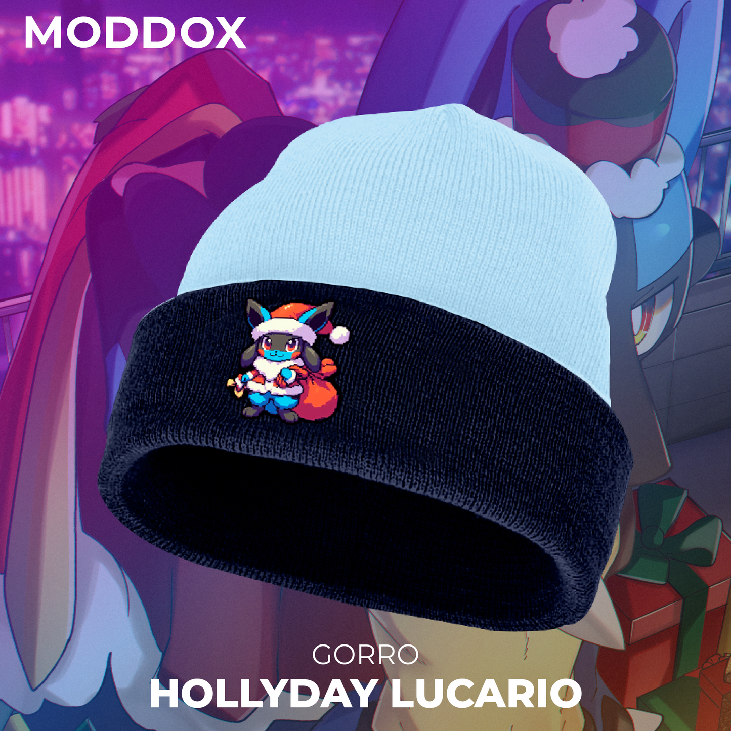 Gorro | Pokemon | Holiday Lucario