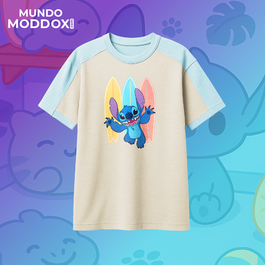 T-shirt | Lilo y Stitch | Surf Style