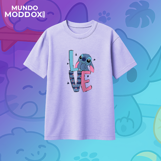 T-shirt | Lilo y Stitch | LOVE