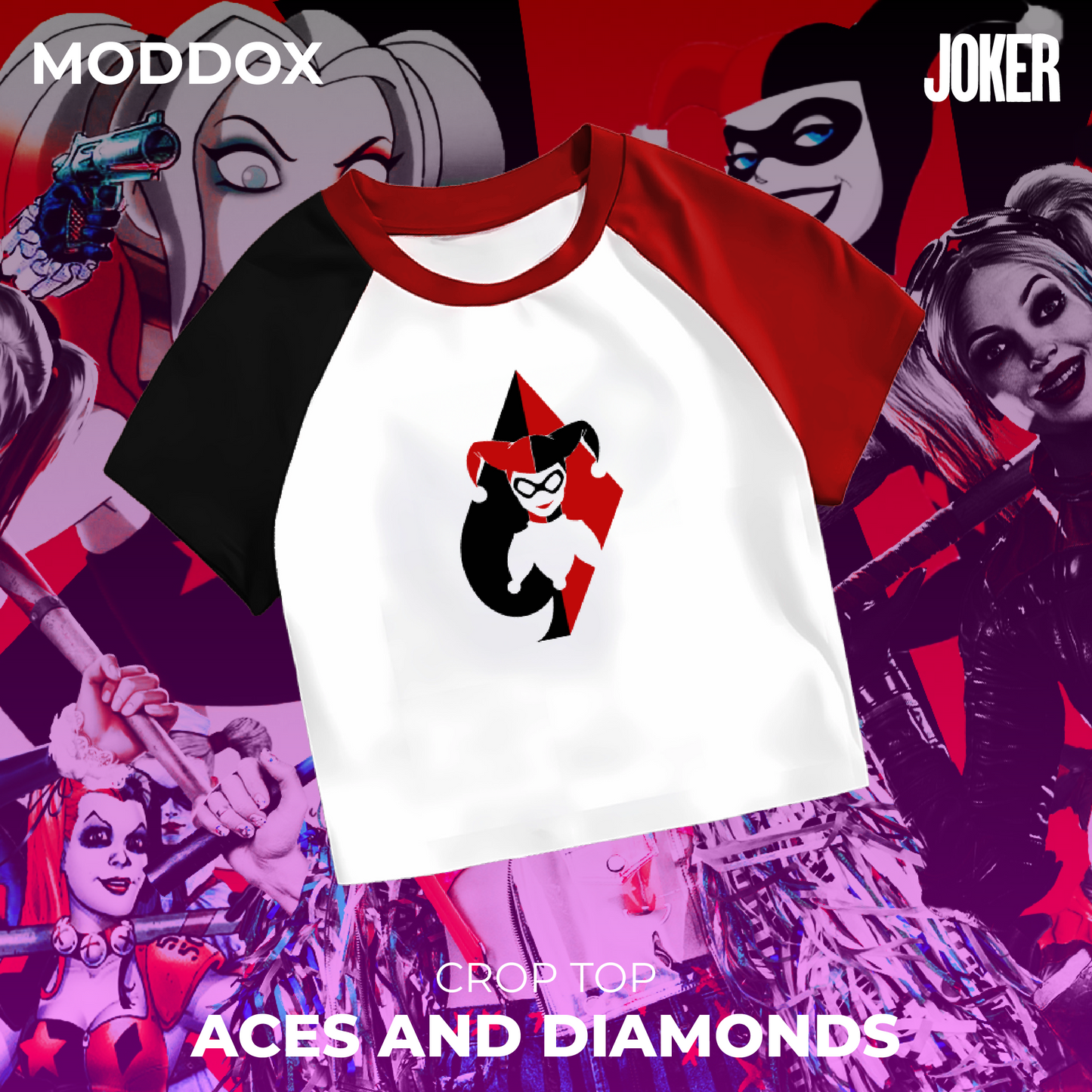 Crop Top | Joker | Aces And Diamonds