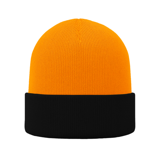 Gorro | Combinado | Cabeza mandarina (C224) / Frente negro (C43)