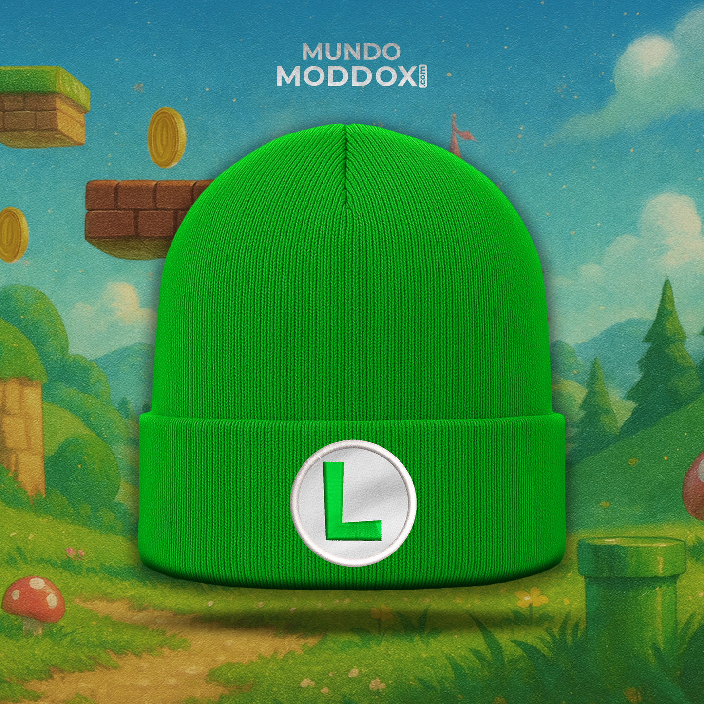 Gorro | Mario Bros | Luigi