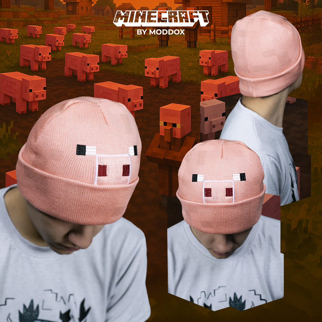 Gorro | Minecraft | Cerdo