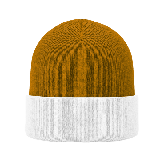 Gorro | Combinado | Cabeza blanca (C01) / Frente mostaza (C269)
