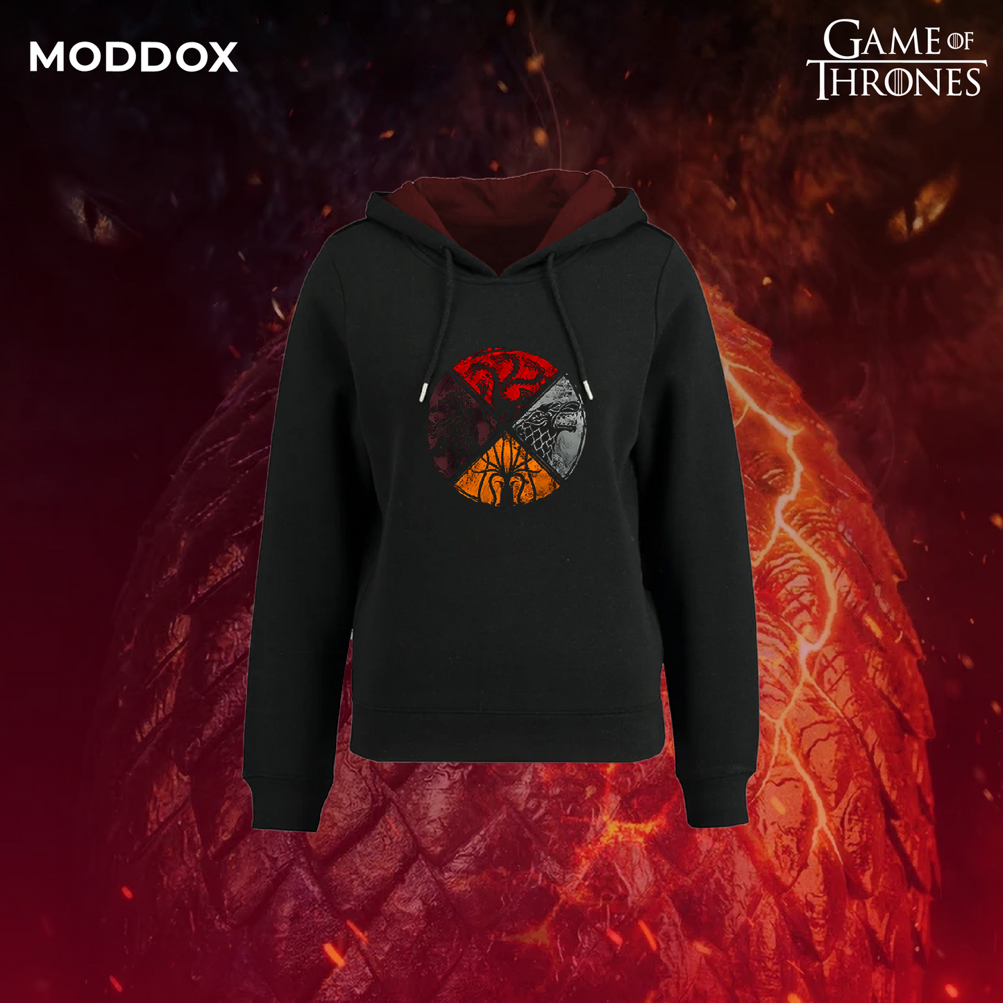 Hoodie | Game Of Thrones | houses