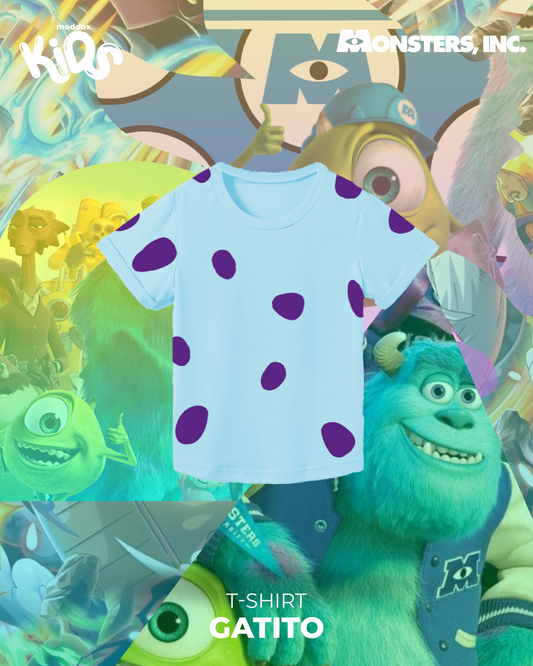 T-shirt | Monster Inc | Gatito - Sullivan