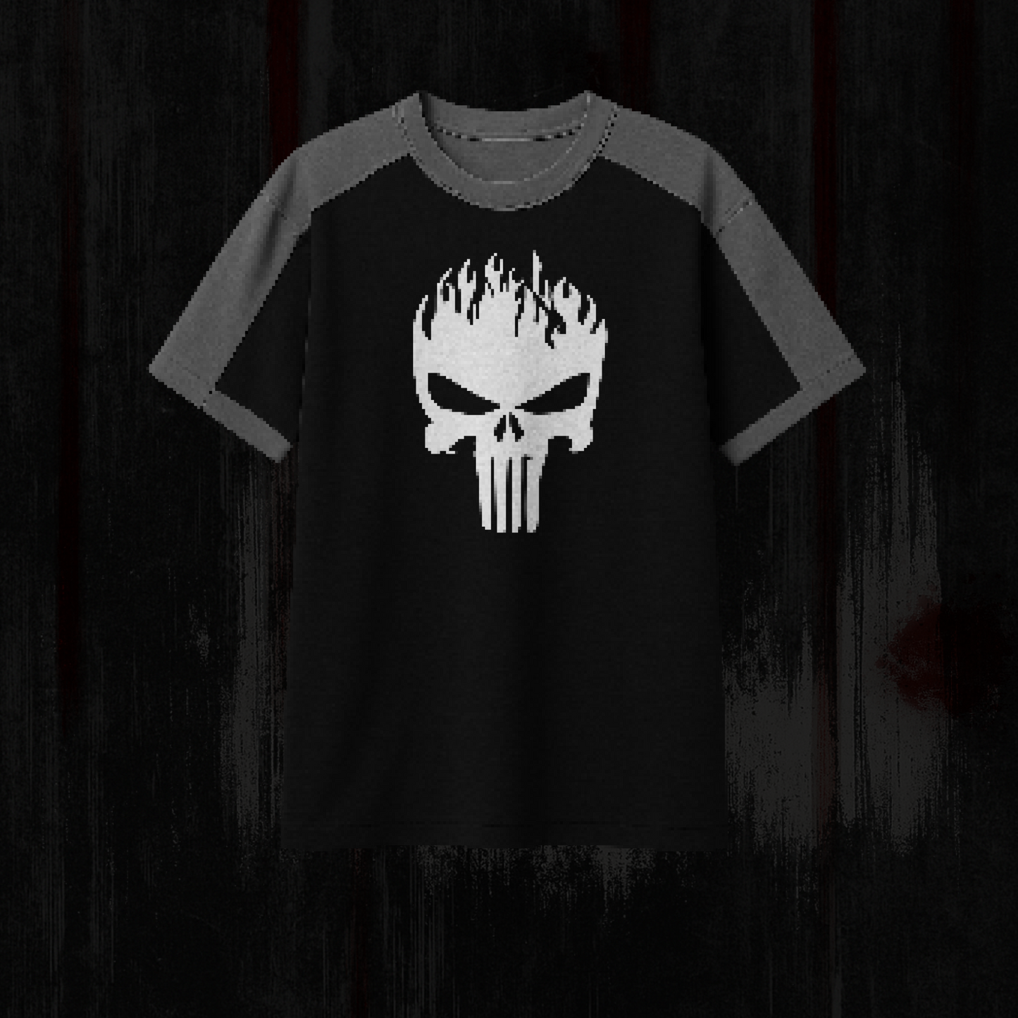 T-shirt | Punisher | Fire
