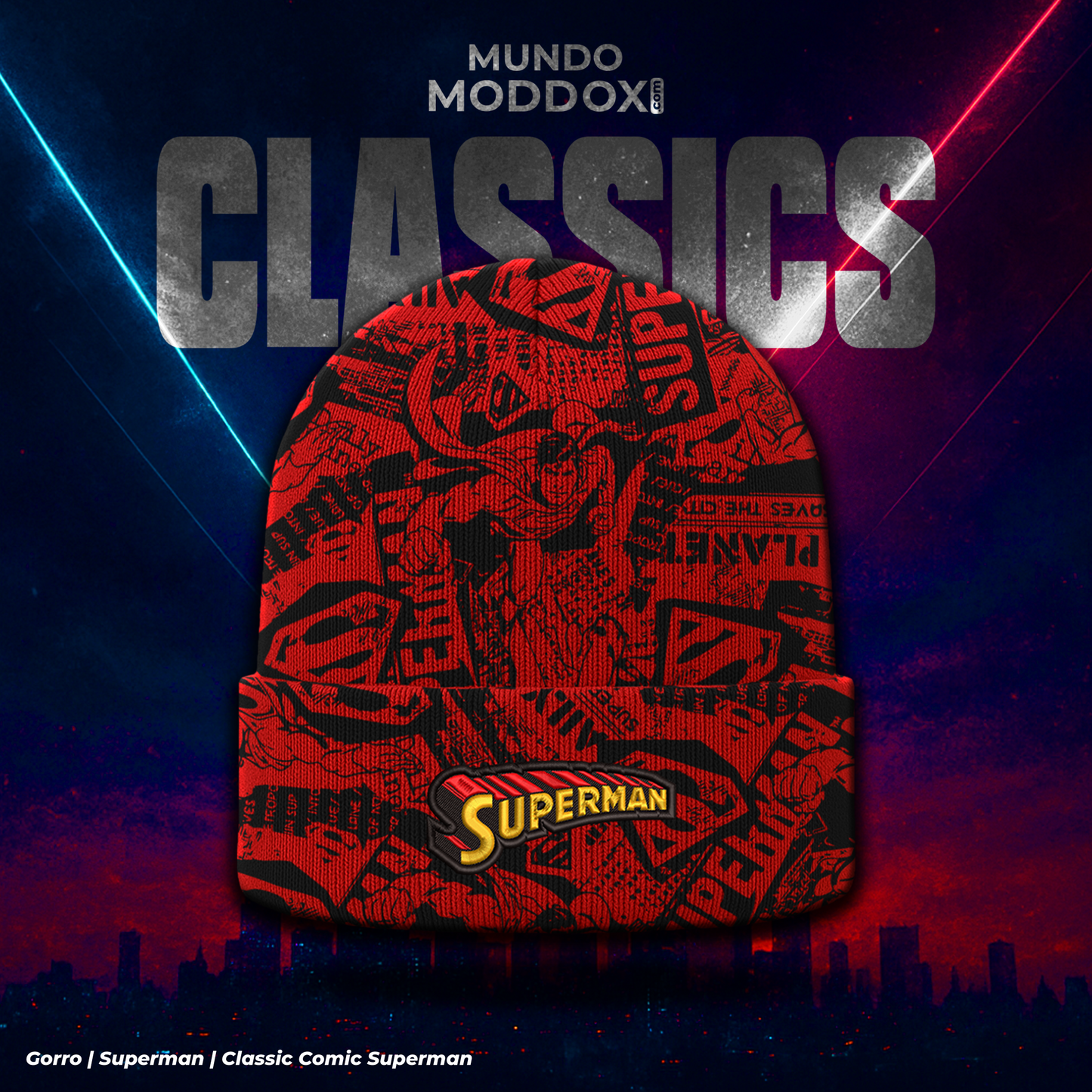 Gorro | Superman | Classic Comic Superman