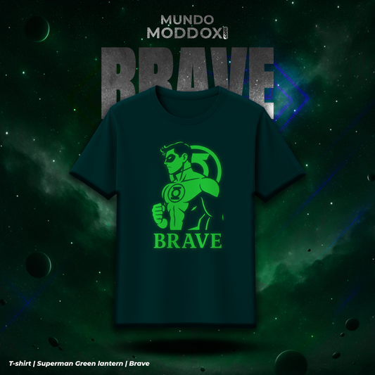 T-shirt | Superman Green lantern | Brave