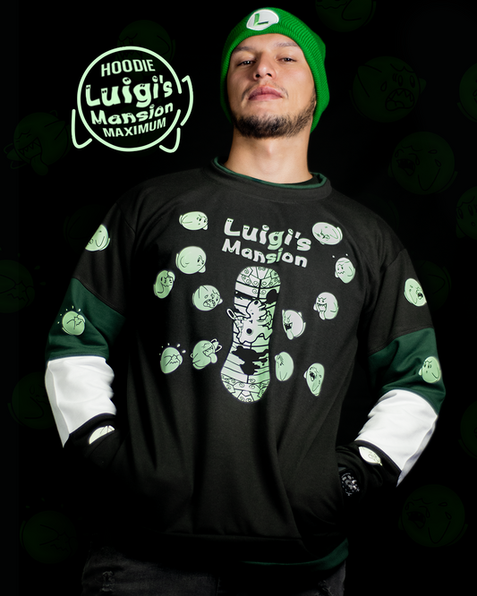 Hoodie | Mario Bros | Luigi's Mansion Maximum