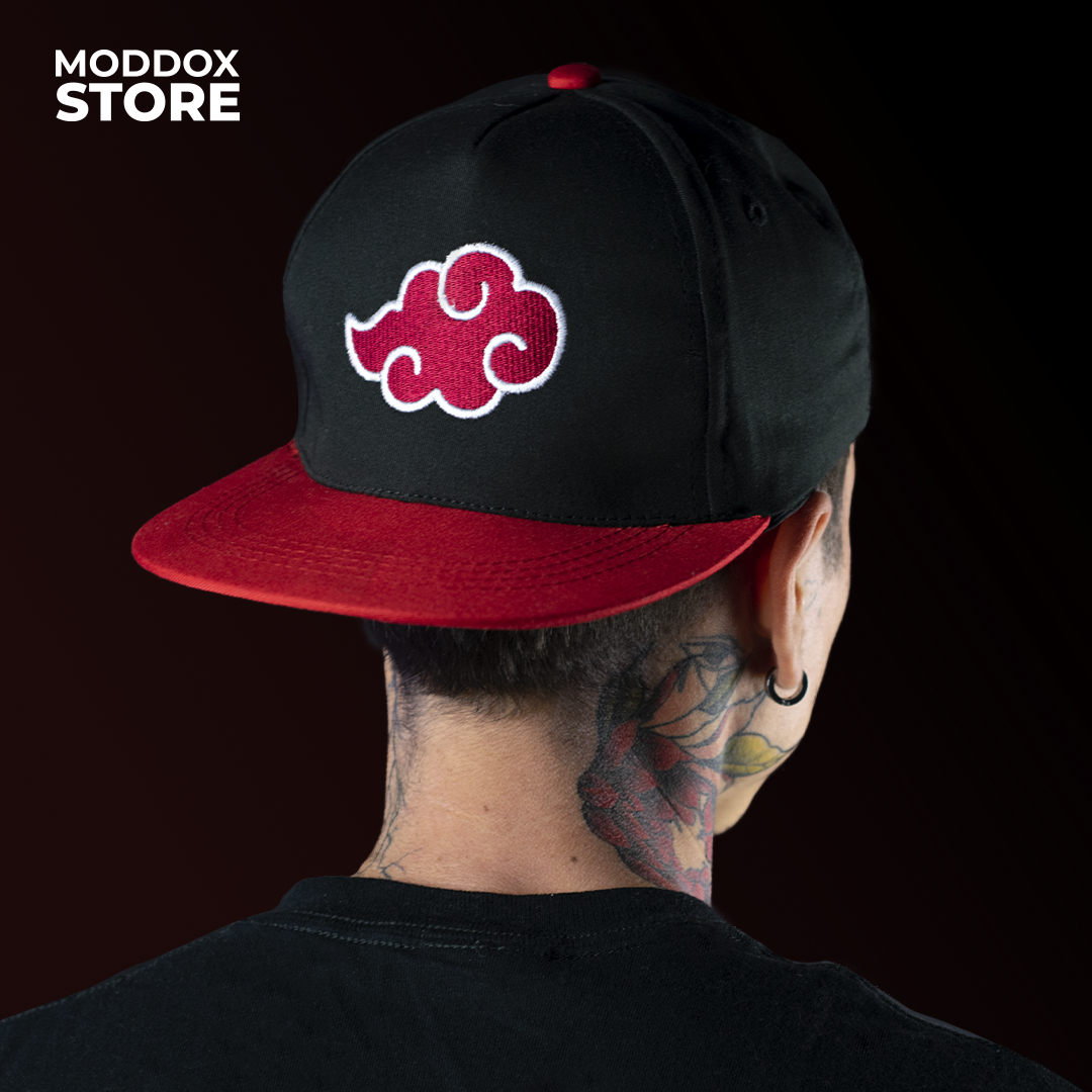 Gorra plana - Naruto - Akatsuki