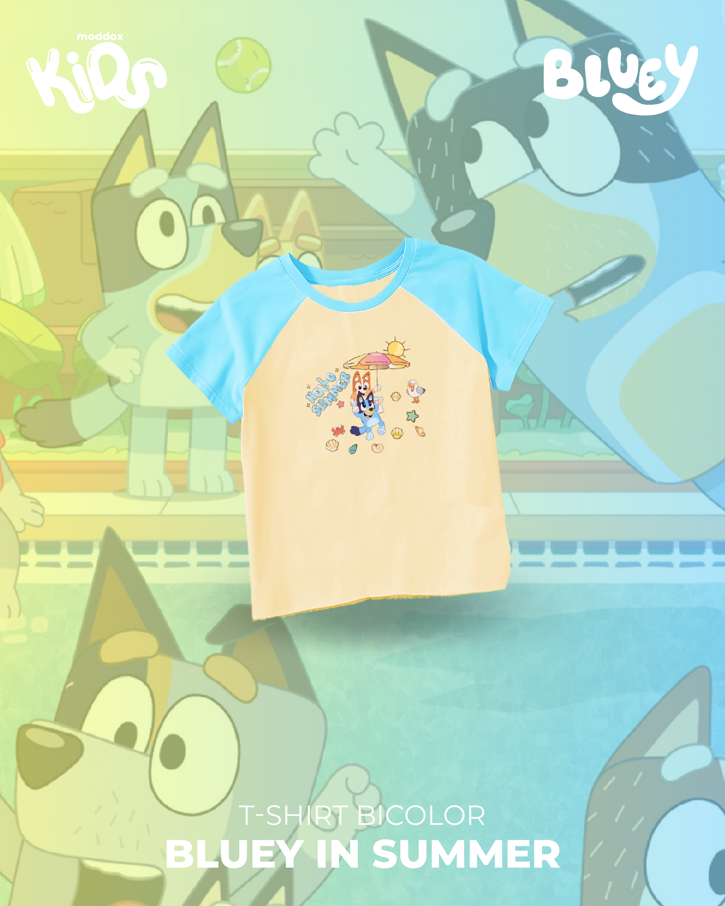 T-shirt | Bluey | summer