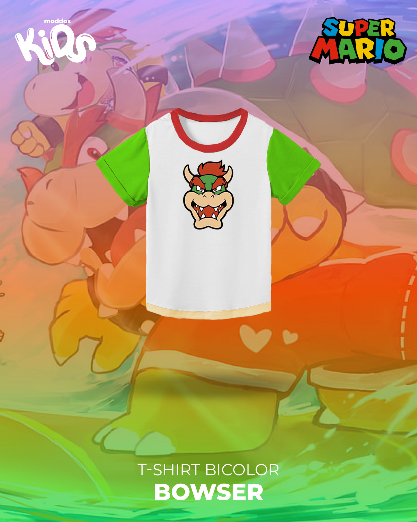 T-shirt | Mario Bros | Bowser