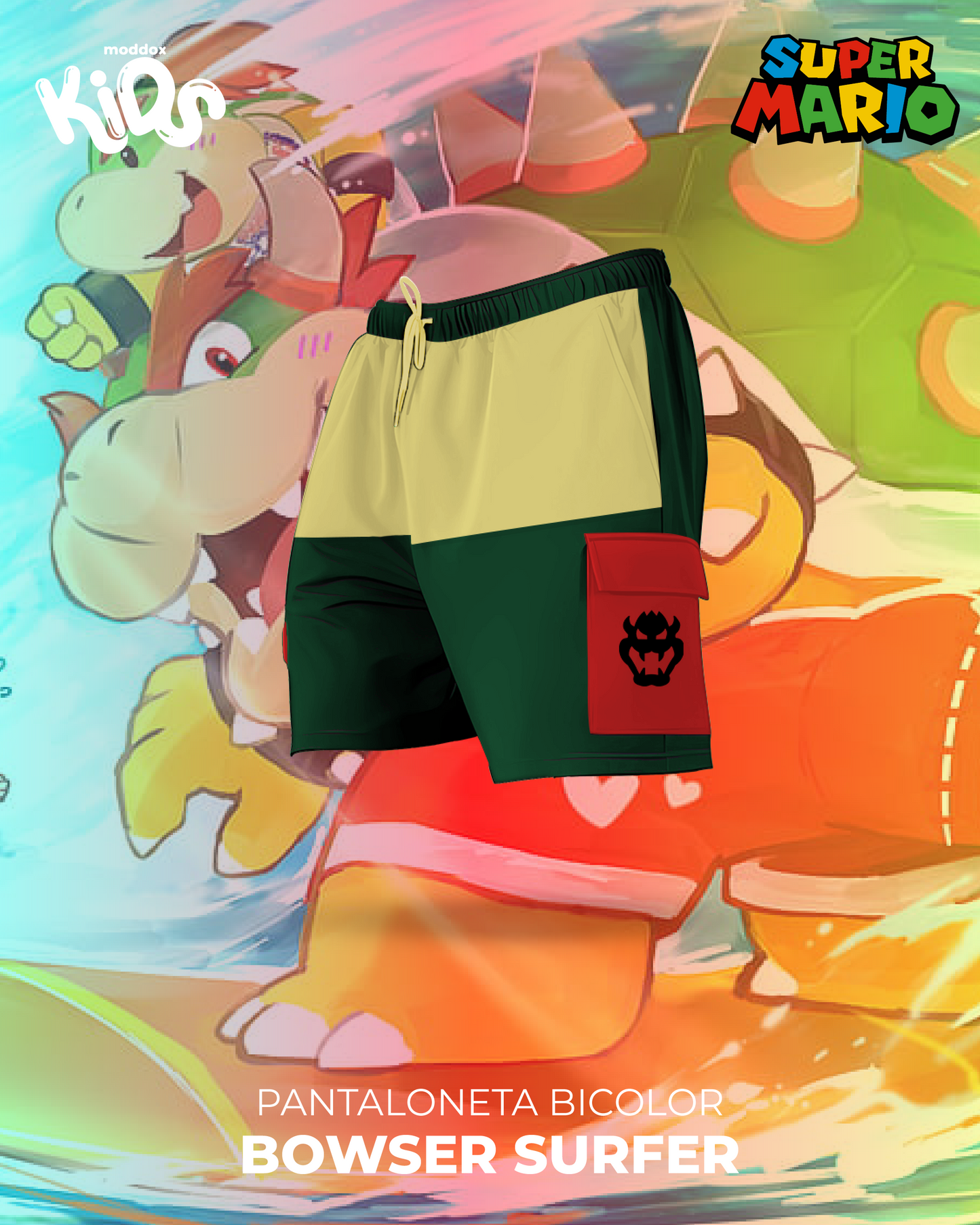 Pantaloneta | Mario Bros | Bowser Surfer