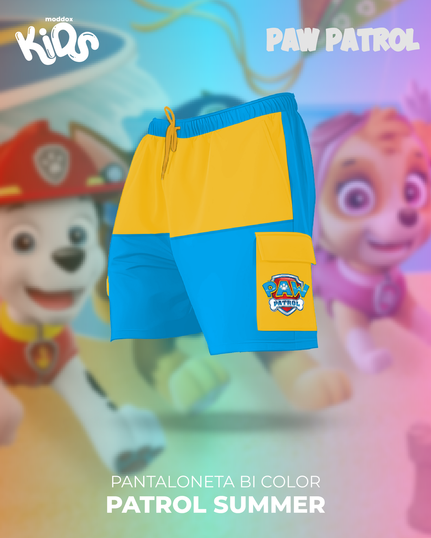 Pantaloneta | Paw Patrol | Patrol Summer