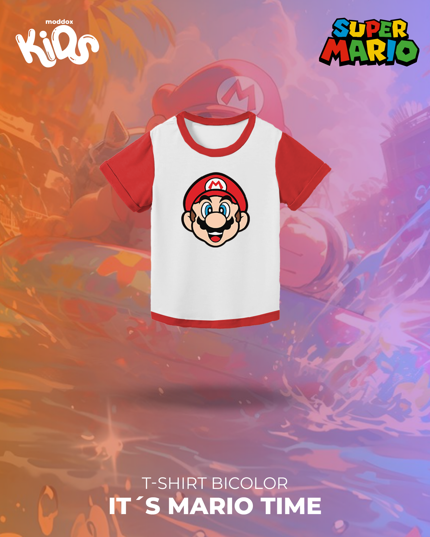 T-shirt | Mario Bros | It´s Mario Time