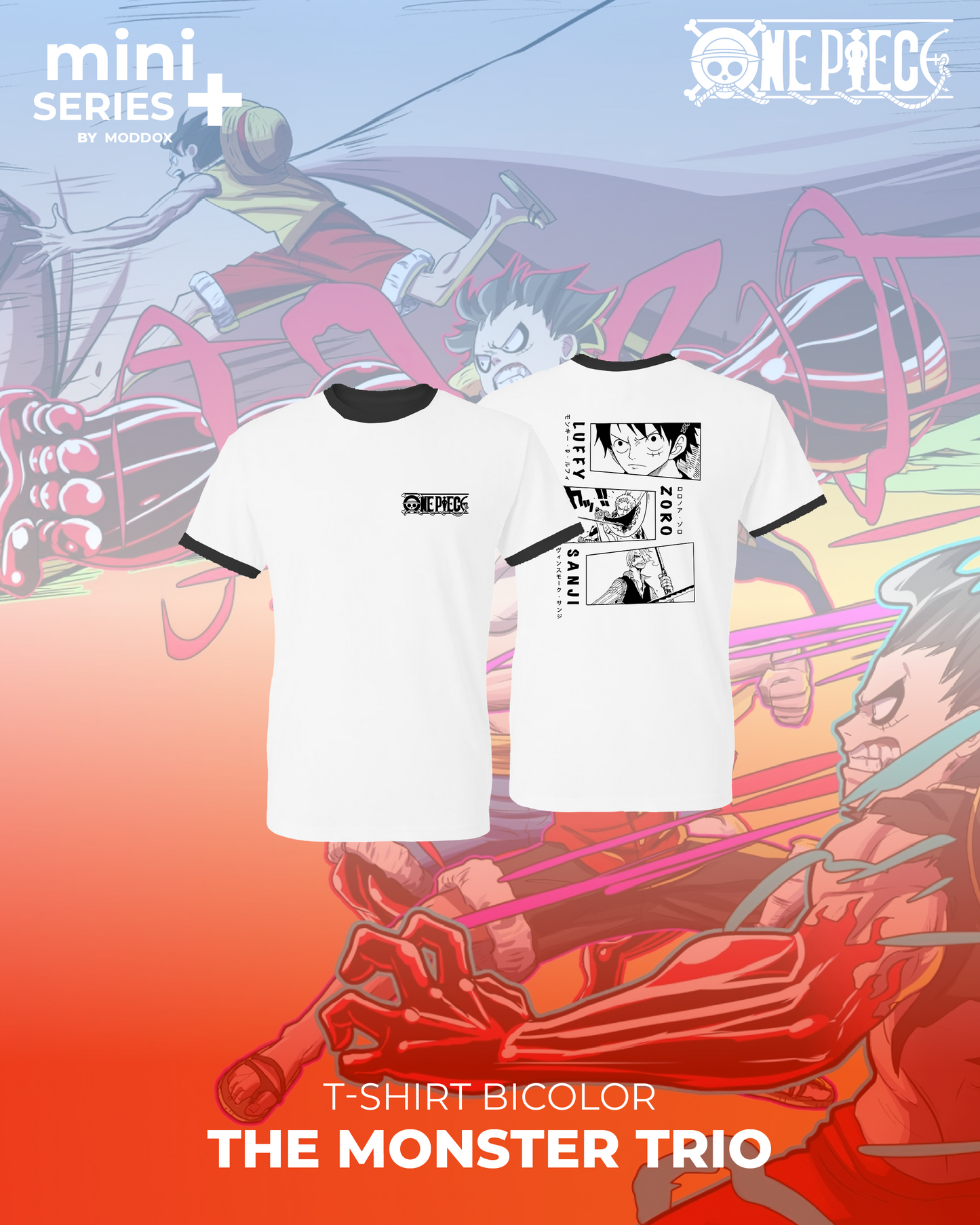 T-shirt | One Piece | The Monster Trio