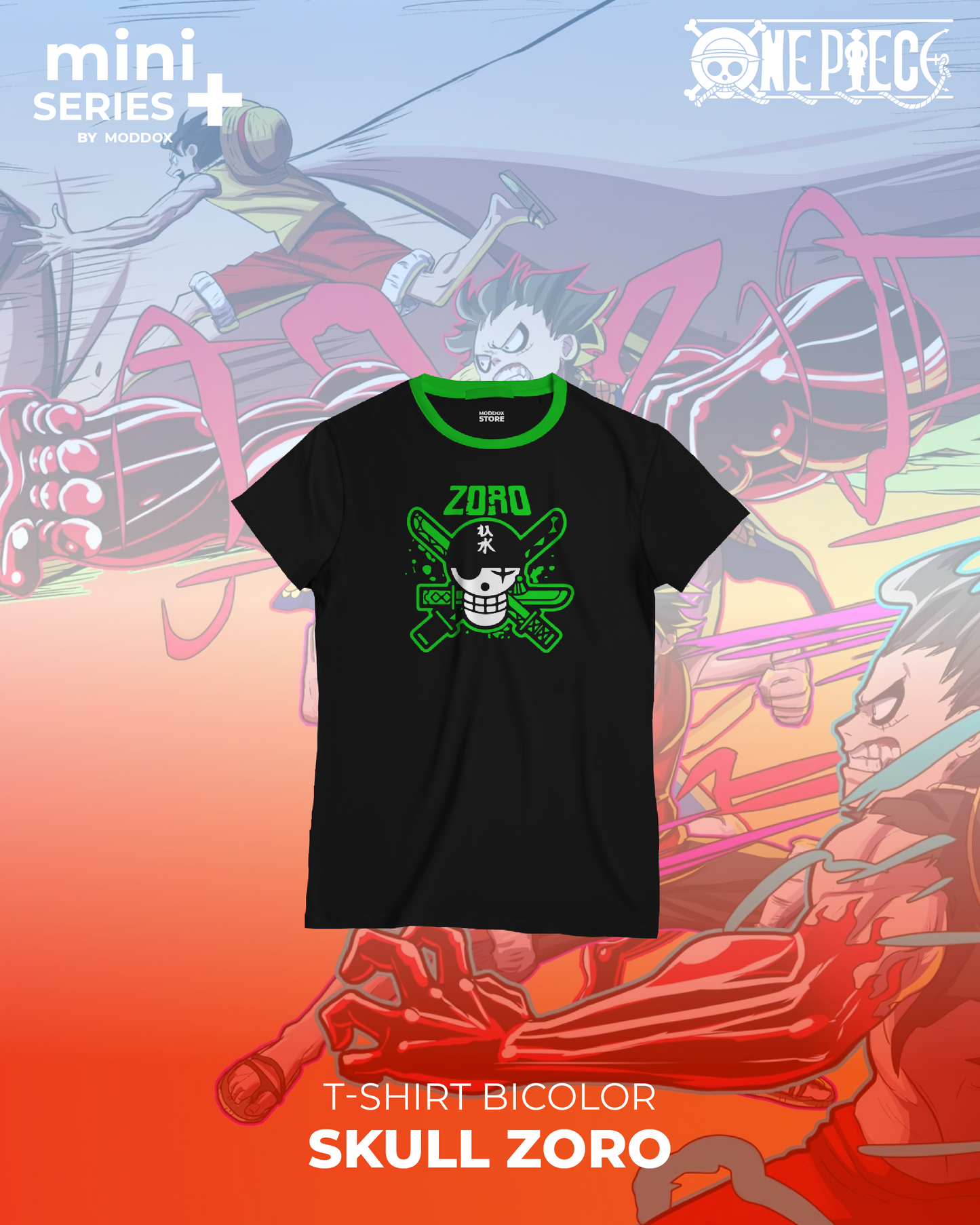 T-shirt | One Piece | Zoro Skull