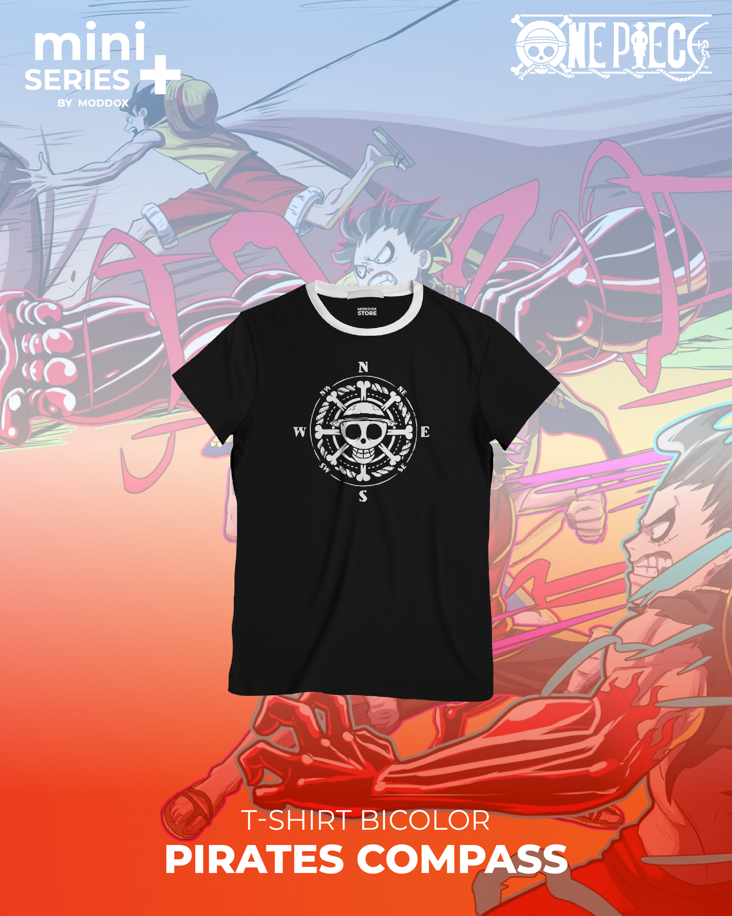 T-shirt | One Piece | Pirates Compass