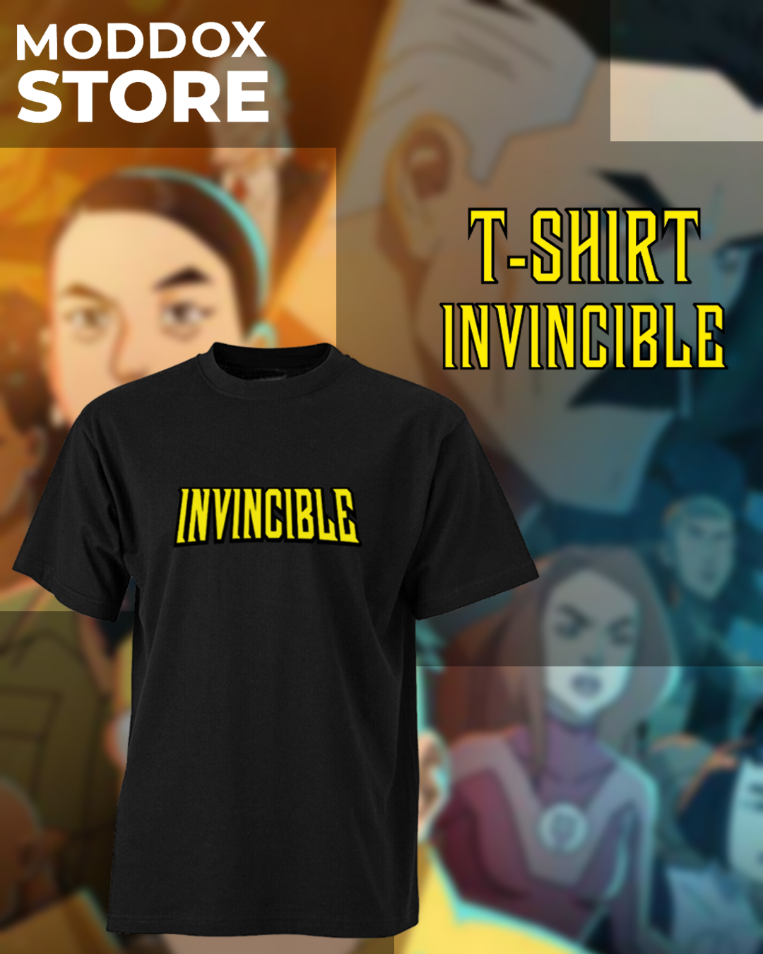 T-shirt invencible