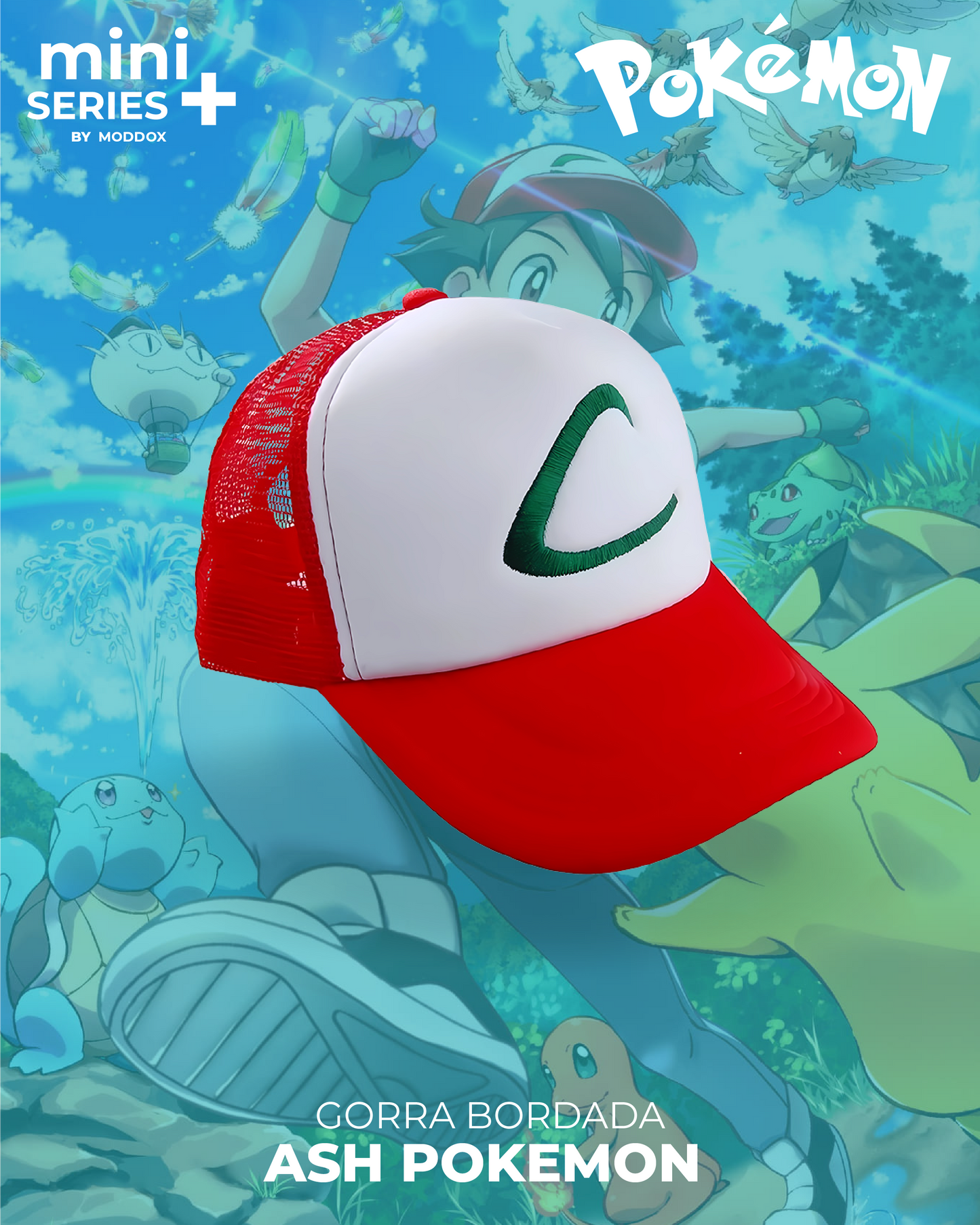 Gorra | Pokémon | Ash |