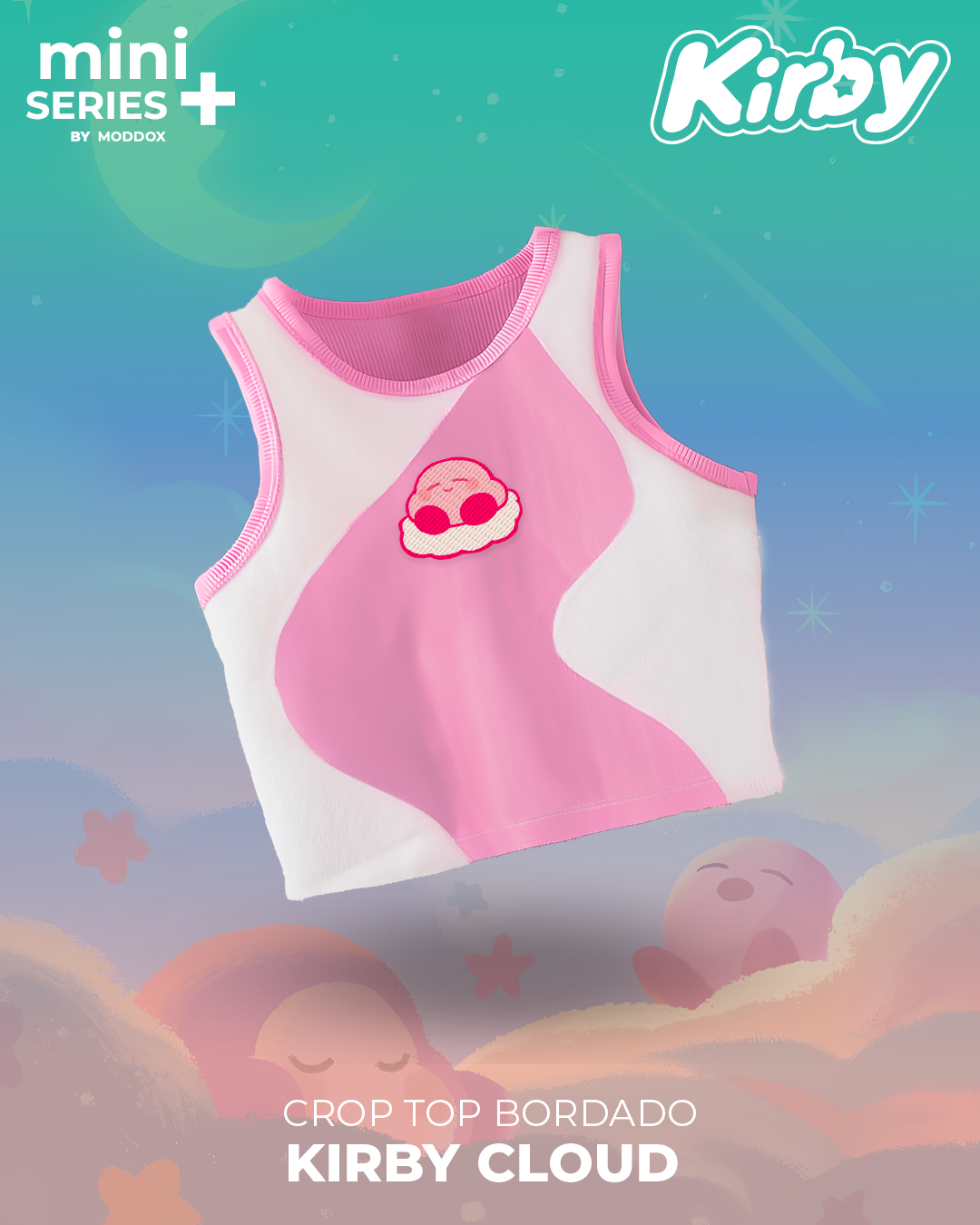 Crop Top | Kirby | Cloud