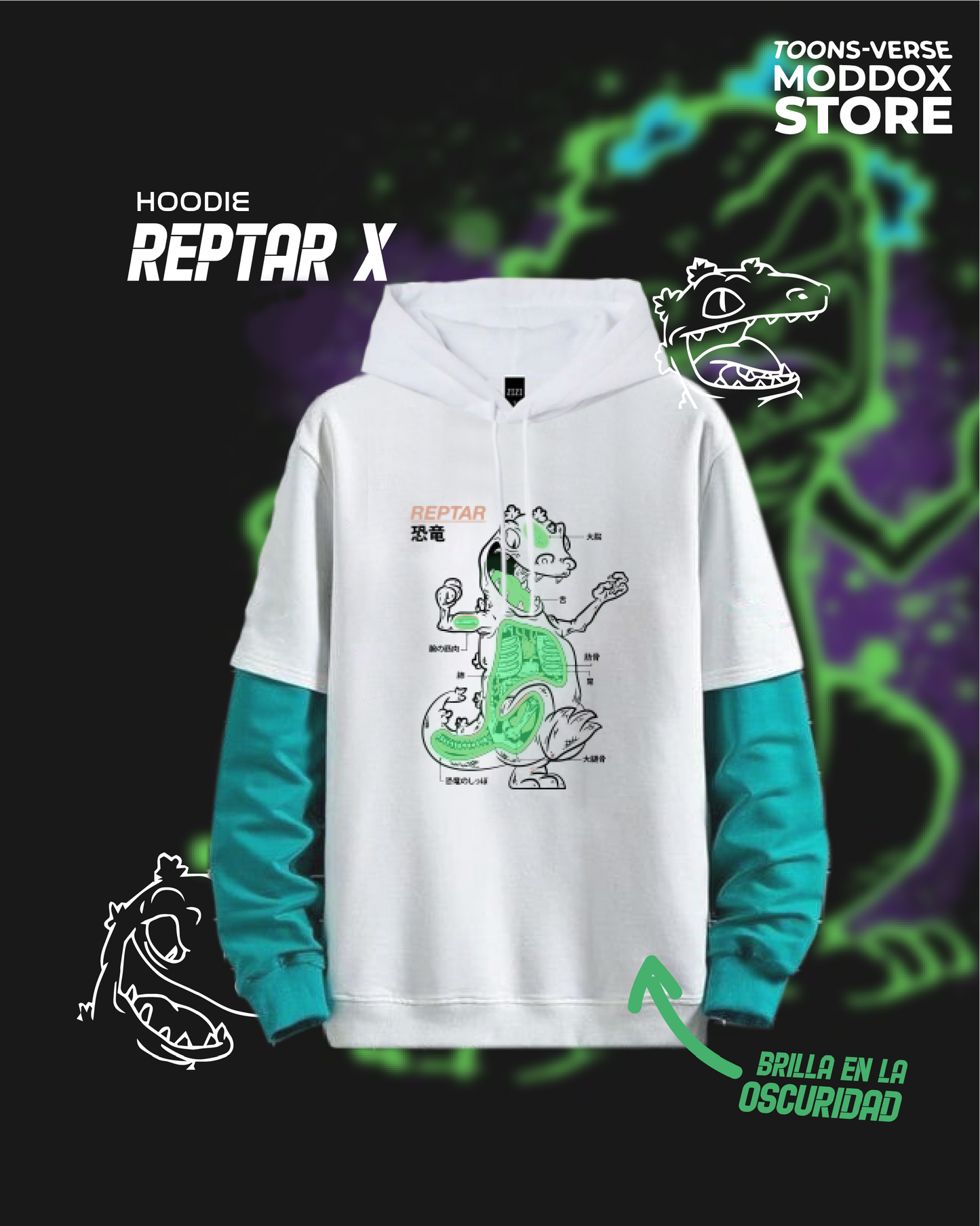 Hoodie | Rugrats | Reptar X