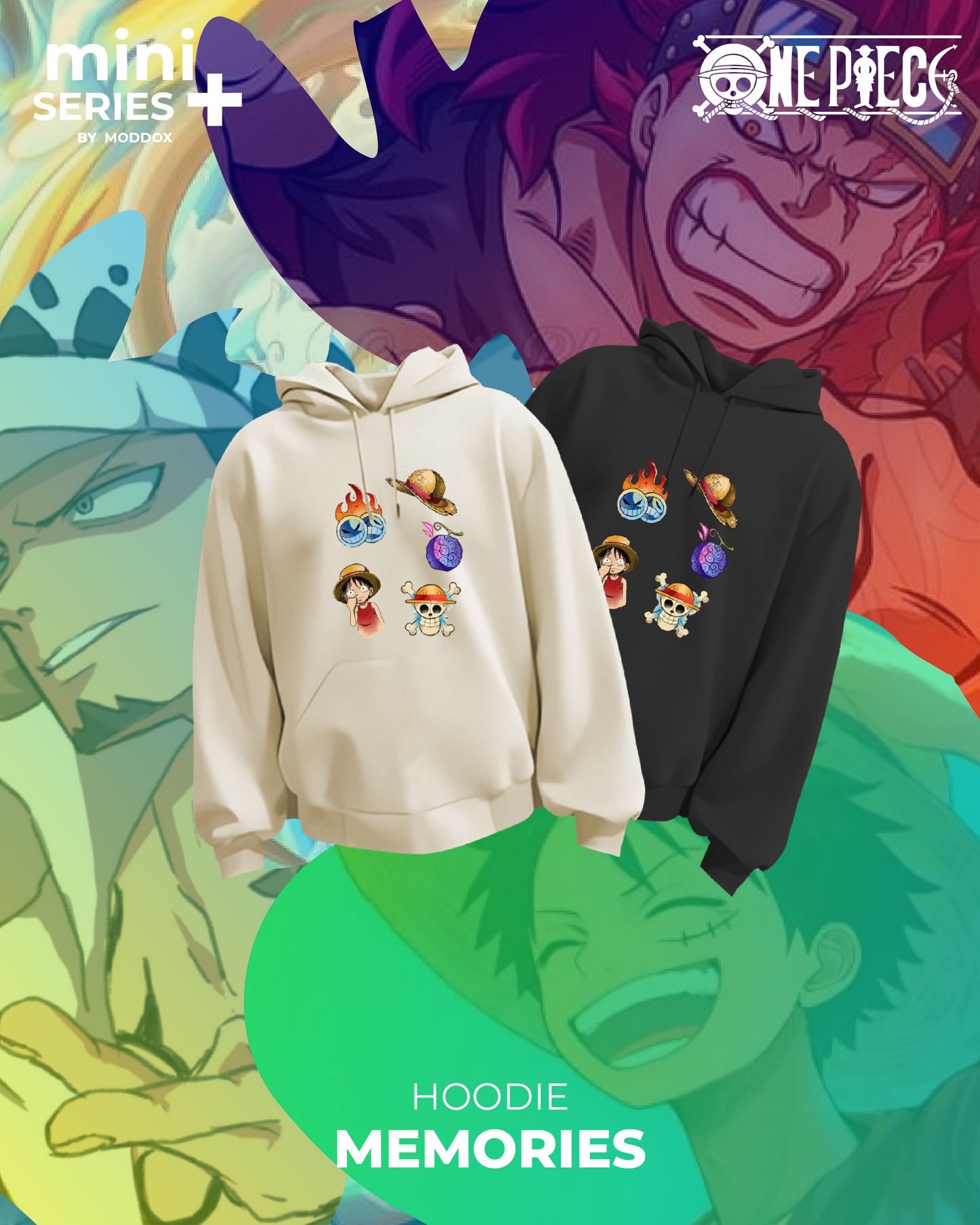 Hoodie | One piece | Memories