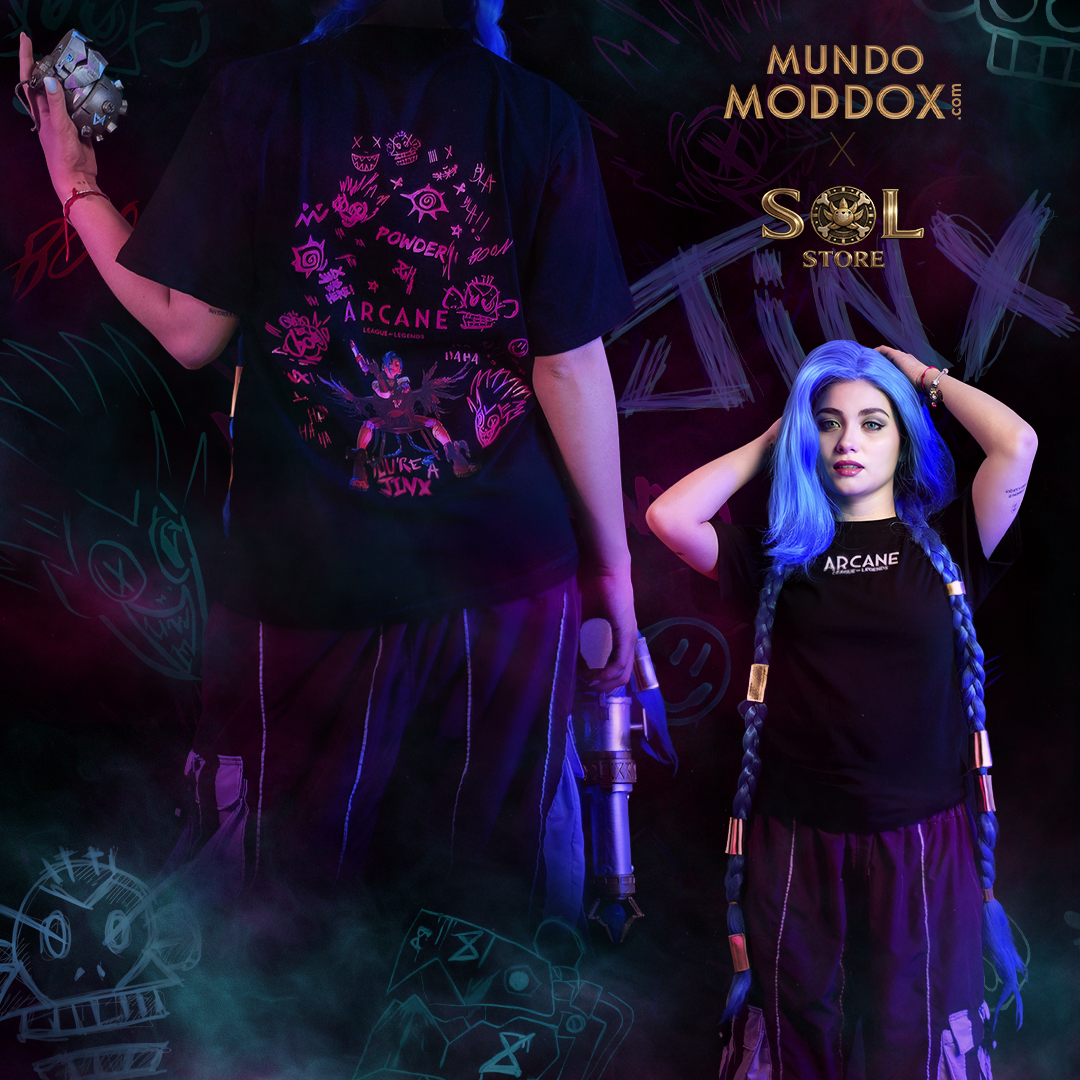 T-shirt | Arcane | Jinx Nightmares