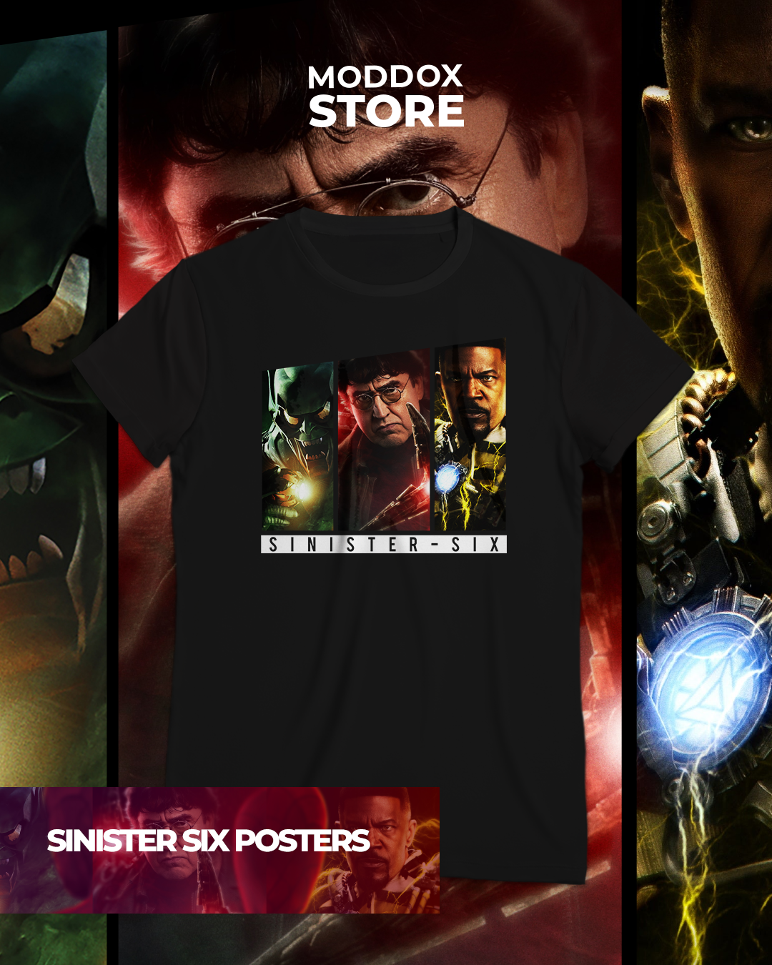 T-Shirt | Spiderman | Sinister Six Poster