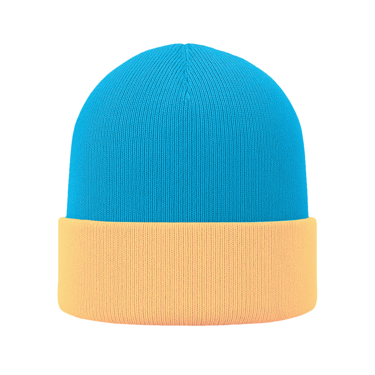 Gorro | Combinado | Cabeza turquesa (C173) / Frente crema (C471)