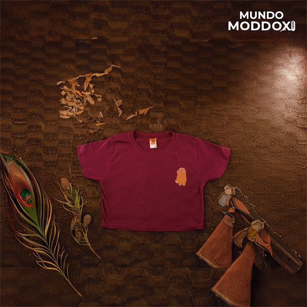 Crop Top | Escandalosos | Pardo