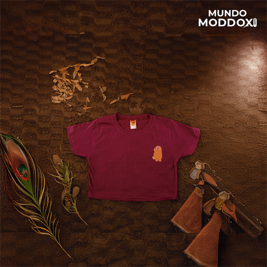 Crop Top | Escandalosos | Pardo